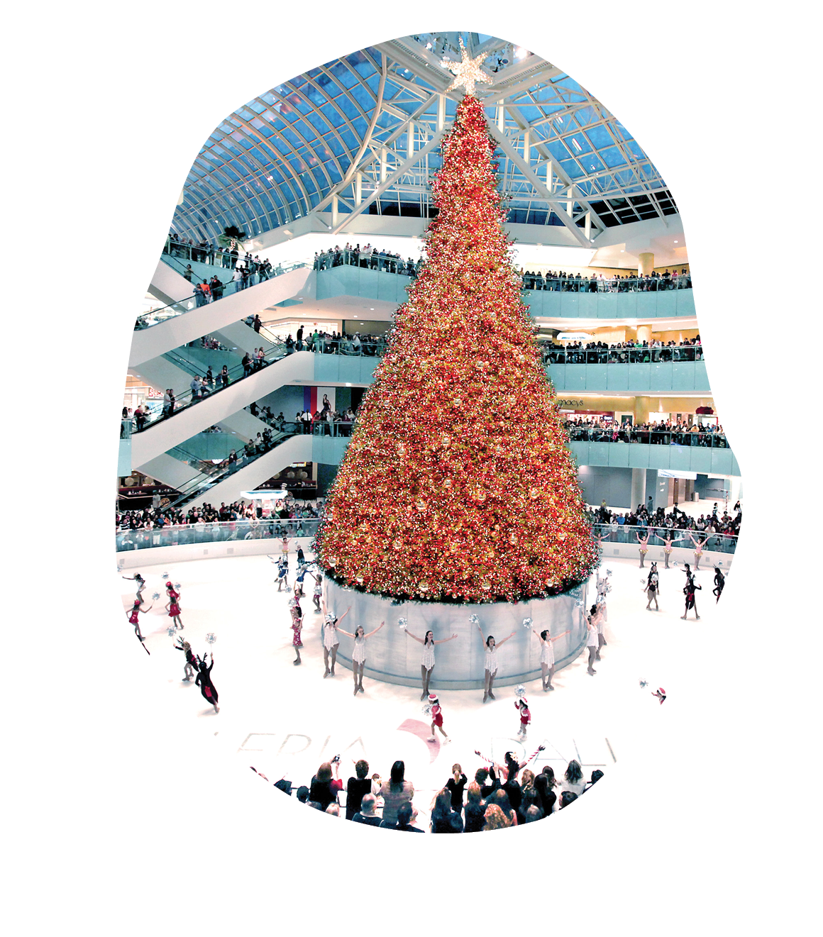 North Dallas Galleria Shopping Mall at Christmas Time Editorial Stock Image  - Image of galleria, dallas: 206153099