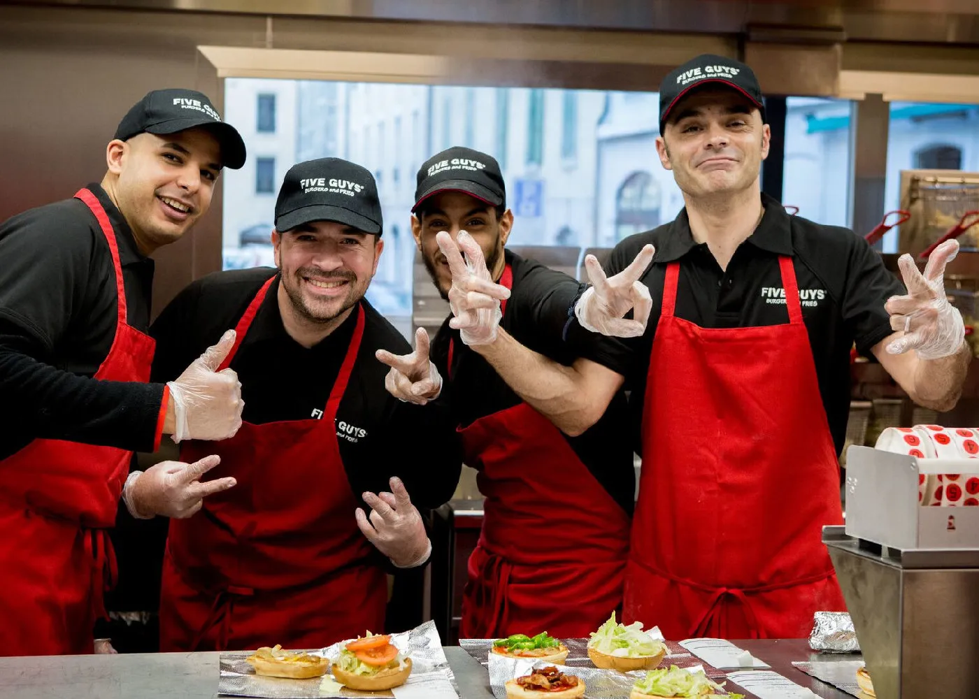 Five Guys x Paper for Water Giveback Event
