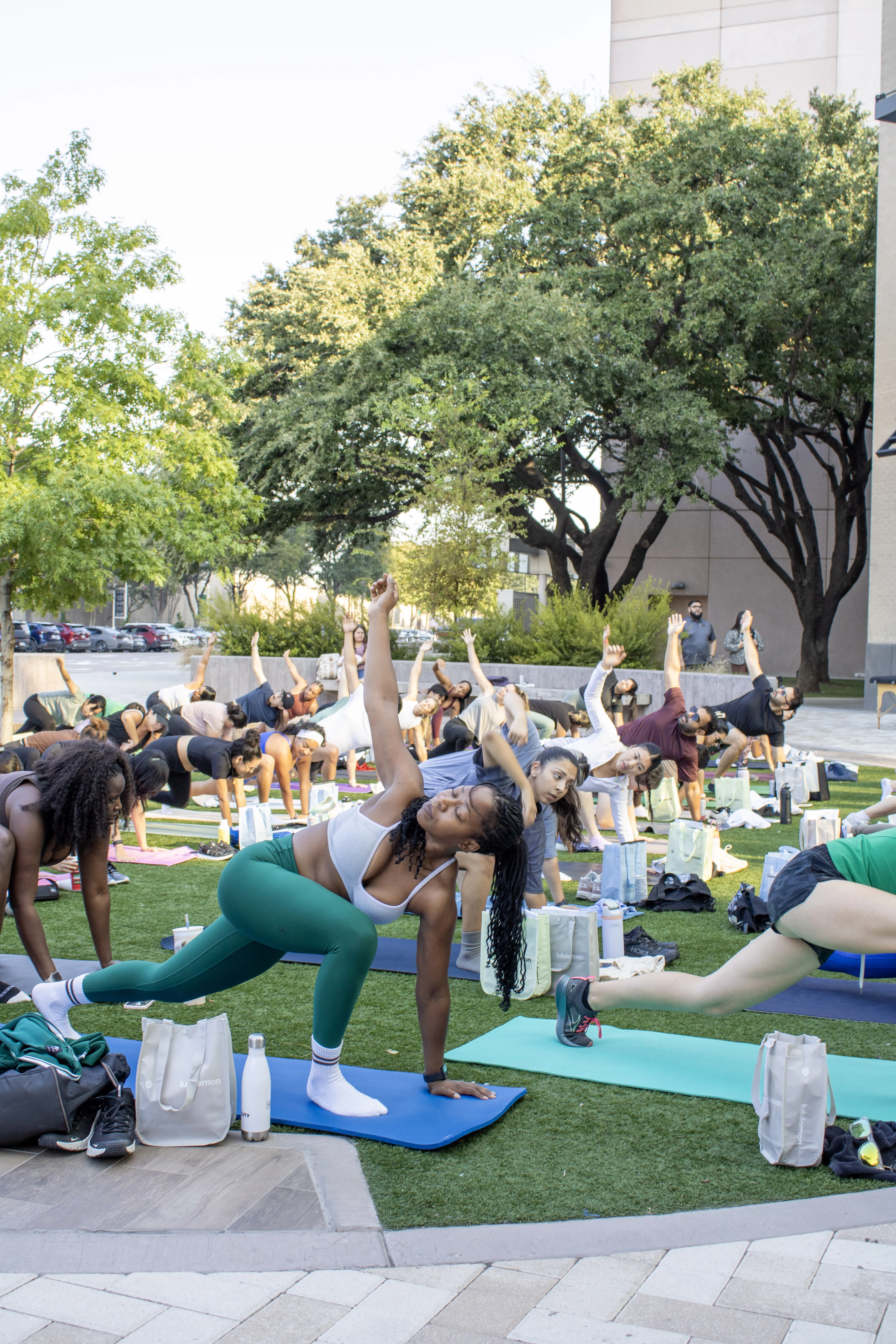 The Fit Drop Wellness Series, featuring lululemon