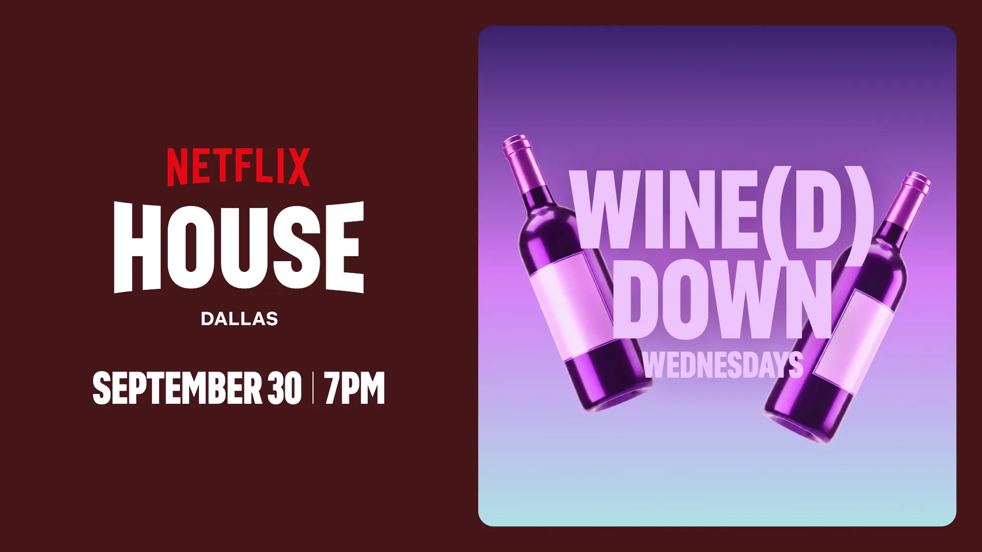 Wine(d) Down Wednesdays