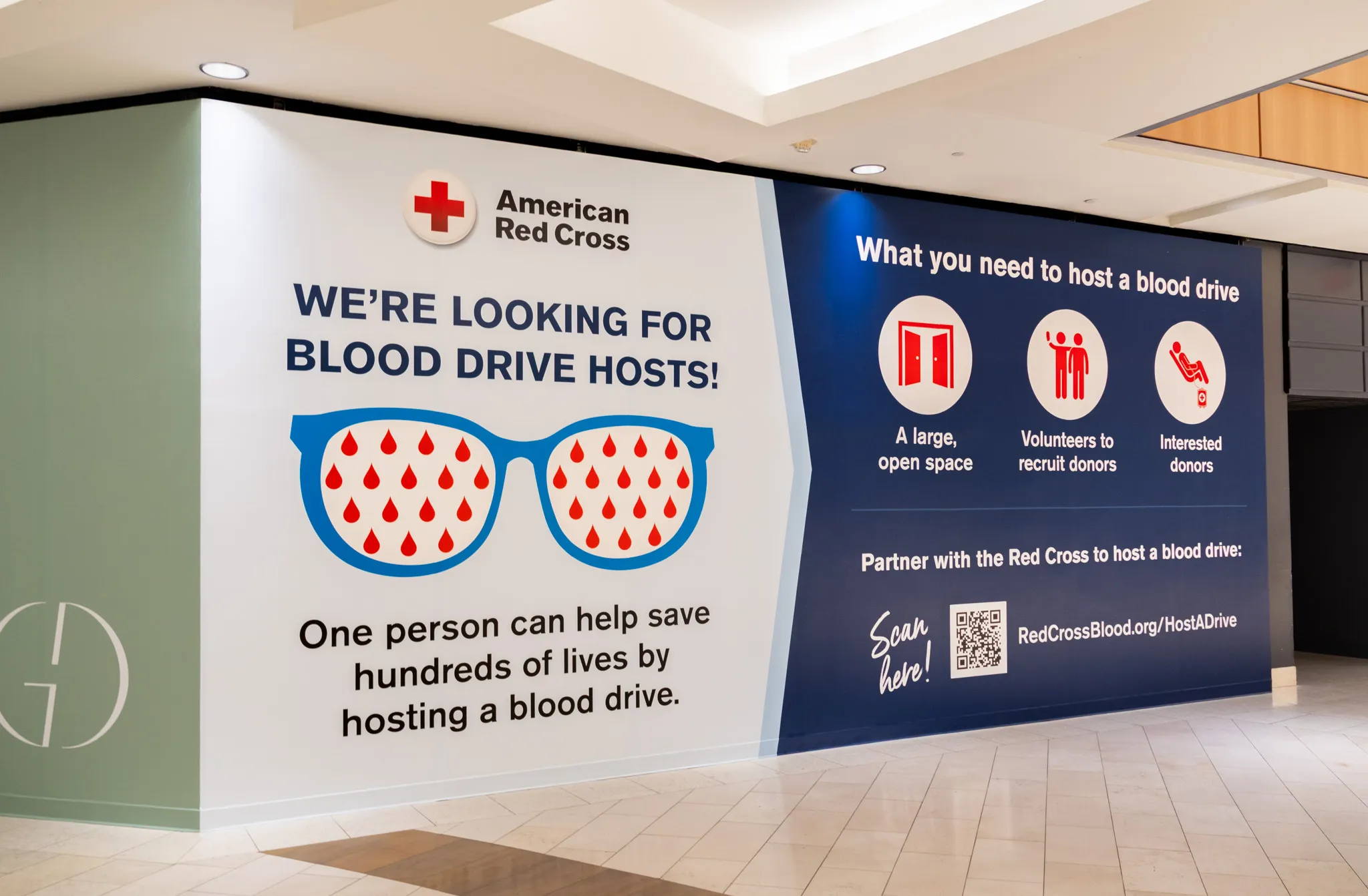 American Red Cross Gallery Wall