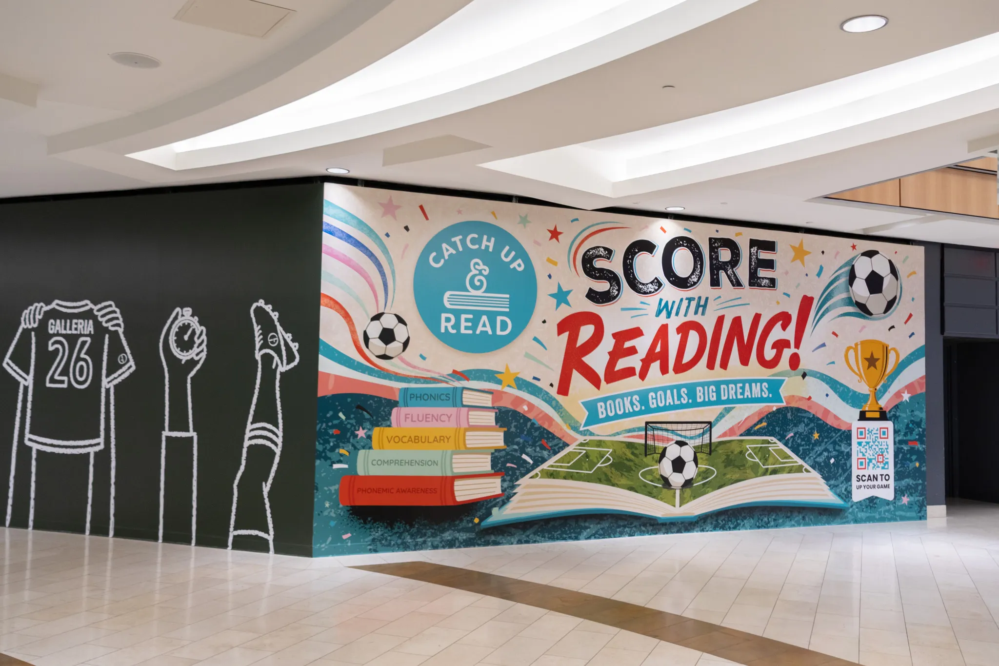 Score with Reading Gallery Wall
