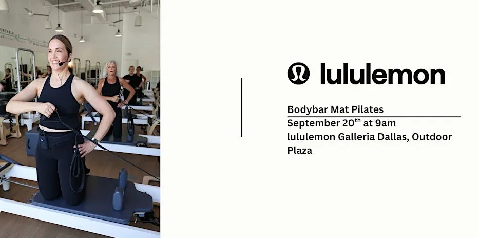 Bodybar Pilates | lululemon Galleria Dallas