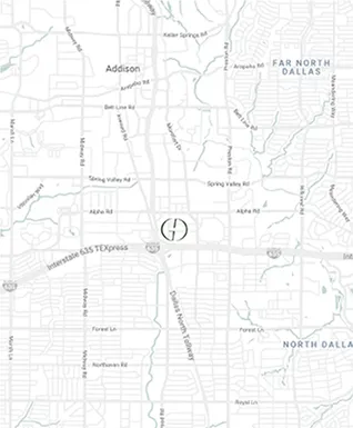 Map to the Galleria
